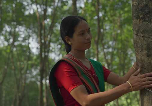 A rubber grower in INROAD's live-action training films | WowMakers