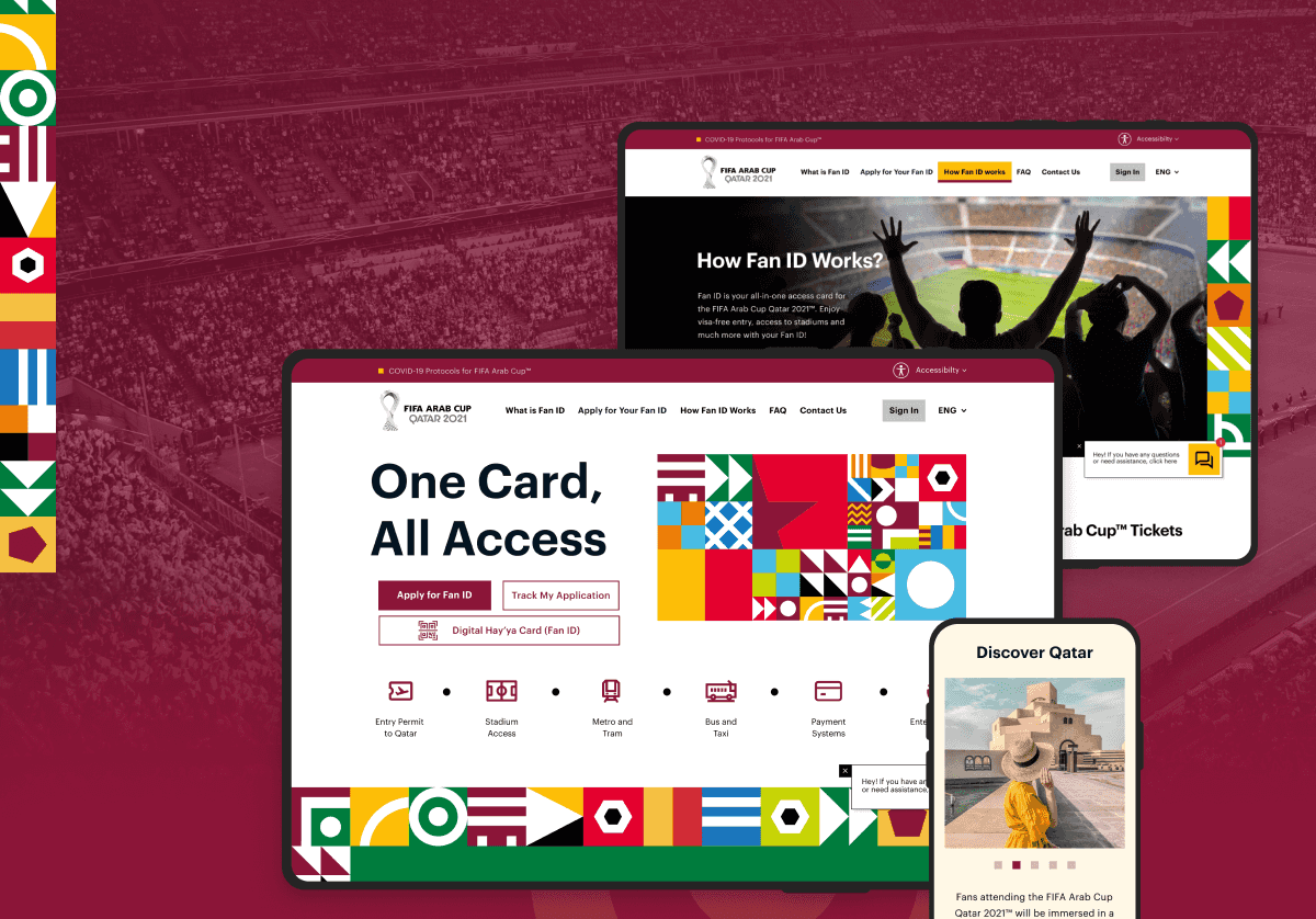 Fifa Arab Cup 2021 UI/UX Case studies | WowMakers